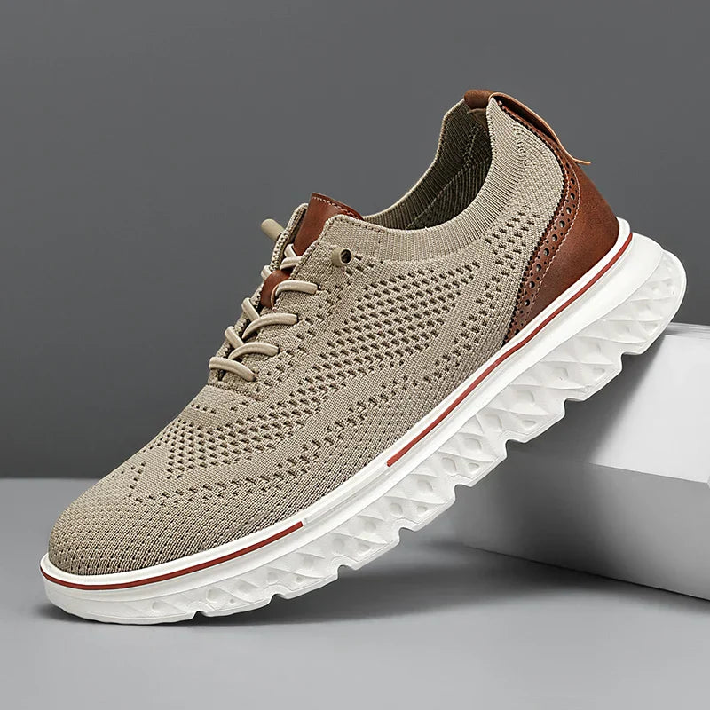 Zapatillas Deportivas de Malla Transpirable para Hombre y Mujer con Cordones